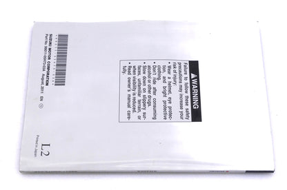 OEM Suzuki 99011-05H73-03A AN400A L2 Owner's Manual
