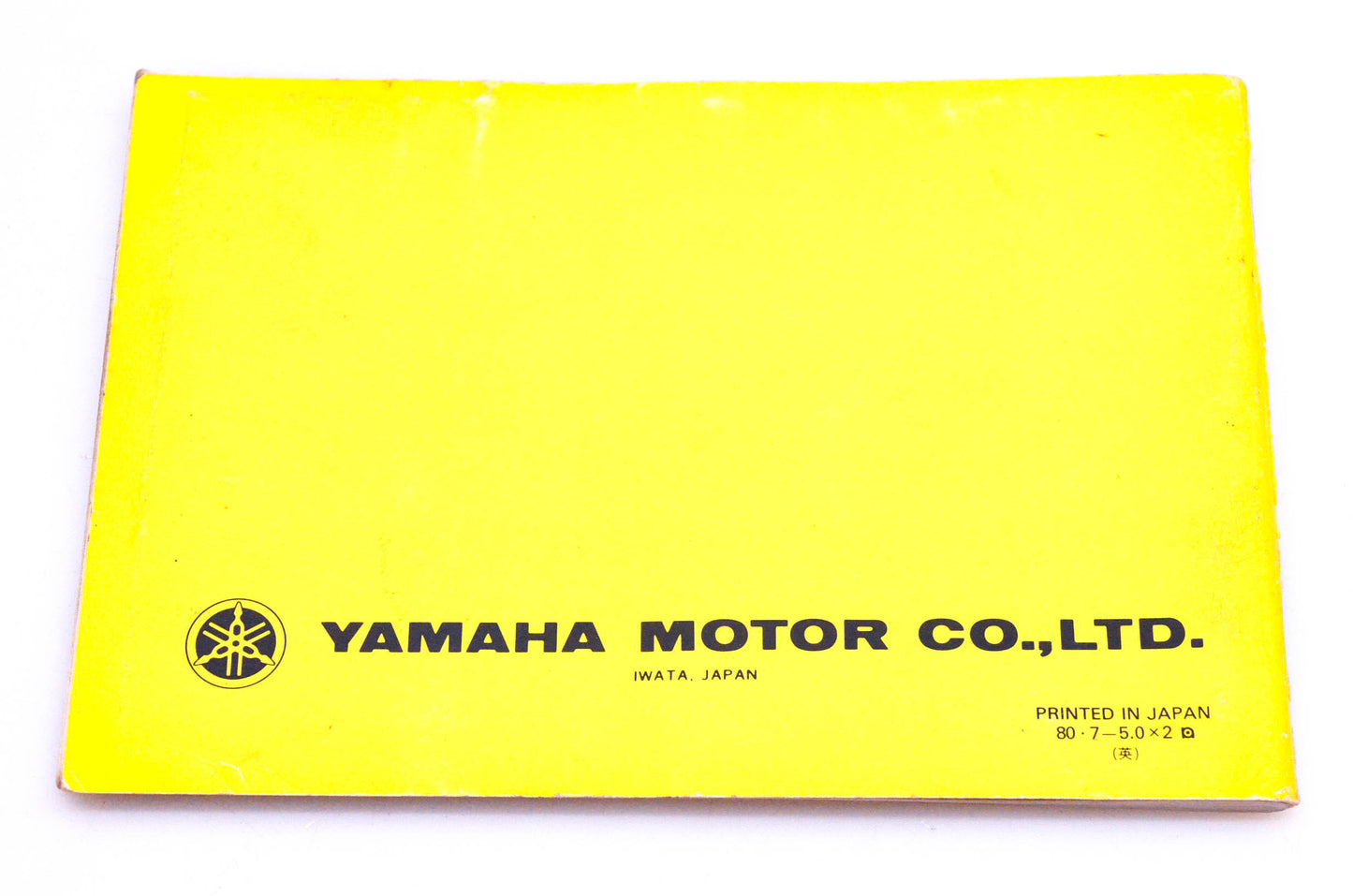 OEM Yamaha LIT-11626-02-25-00, 4R4-28199-10-00 XS400H XS400SH 1980 Owner's Manual