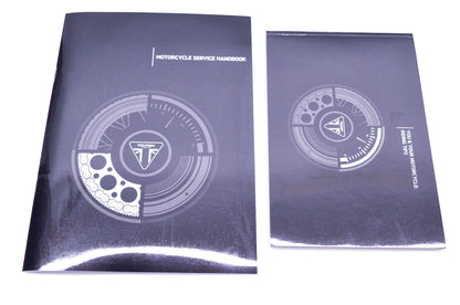 New OEM Triumph 3855566, T3855566-US Bonneville Bobber Owner's Handbook Kit NOS