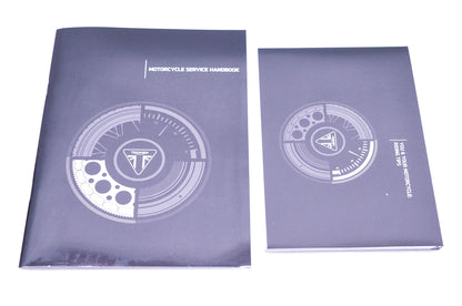 New OEM Triumph 3852292, T3852292-US Street Twin/Cup Thruxton Bonneville Owner's Handbook Kit NOS
