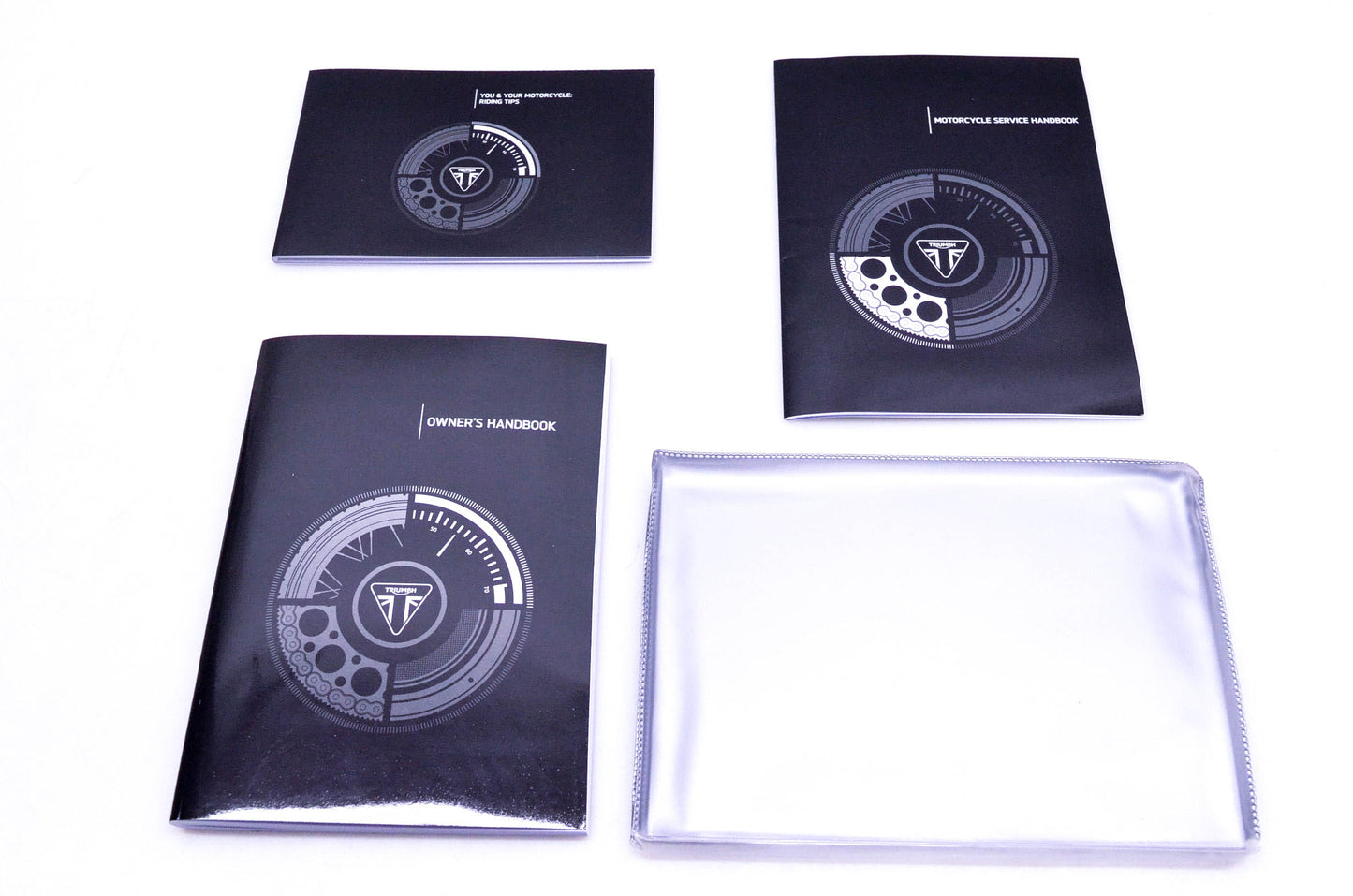 New OEM Triumph 3852287, T3852287-US Street Twin Thruxton Bonneville Owner's Handbook Kit NOS