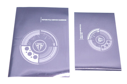 New OEM Triumph 3852287, T3852287-US Street Twin Thruxton Bonneville Owner's Handbook Kit NOS