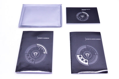 New OEM Triumph 3855571, T3855571-US Street Triple Owner's Handbook Kit NOS