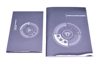 New OEM Triumph 3855571, T3855571-US Street Triple Owner's Handbook Kit NOS