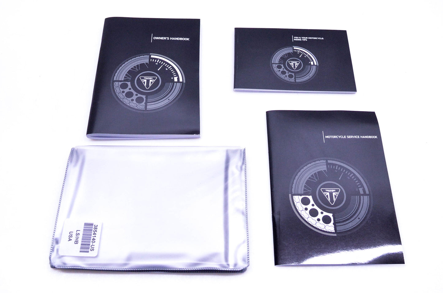 New OEM Triumph 3854140 Daytona Street Triple Owner's Handbook Kit NOS