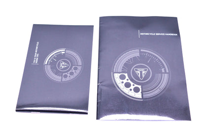 New OEM Triumph 3851513 Speed Triple S R Owner's Handbook Kit NOS