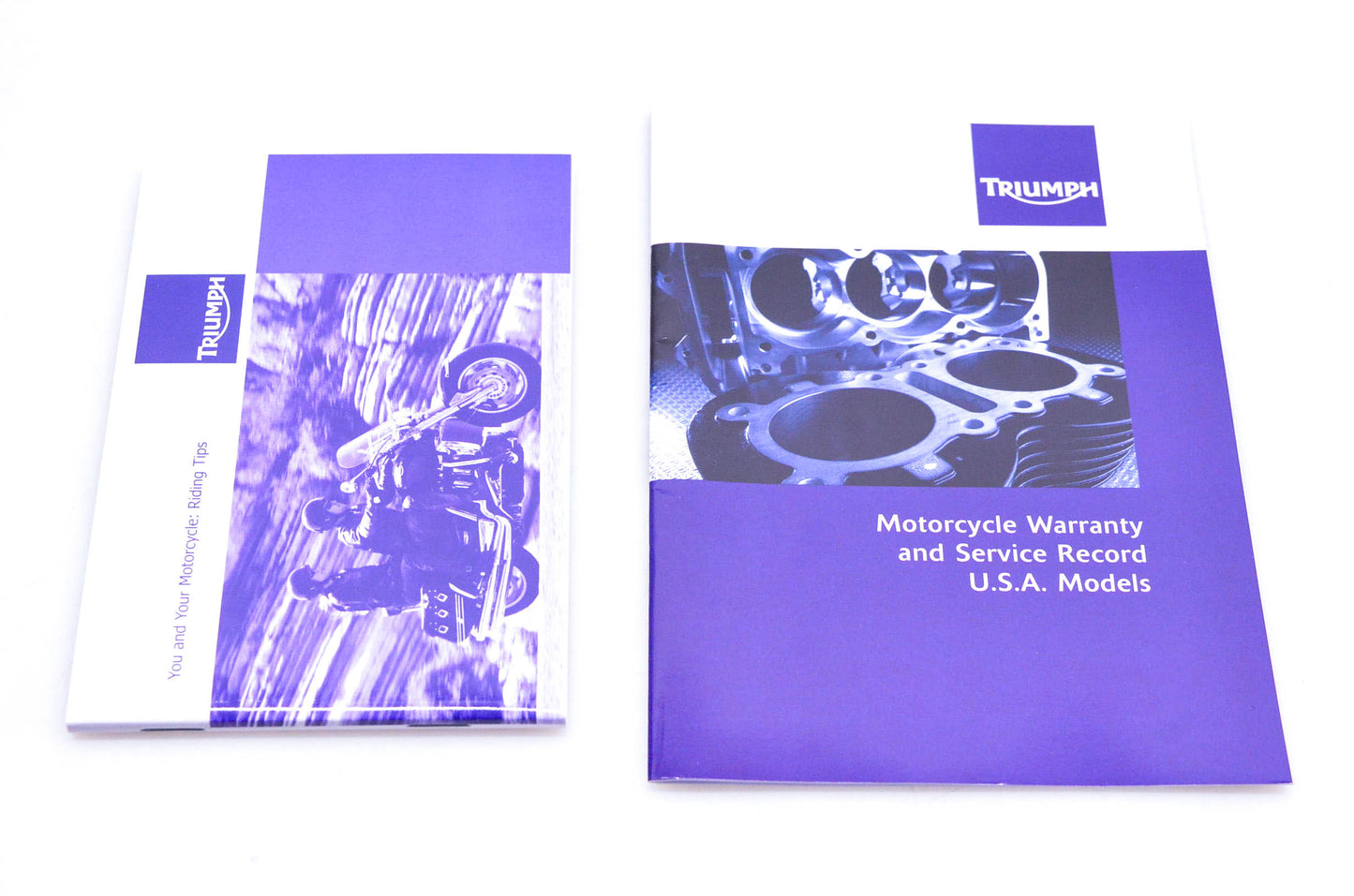 New OEM Triumph 3855157 Tiger 800/XC Owner's Handbook Kit NOS