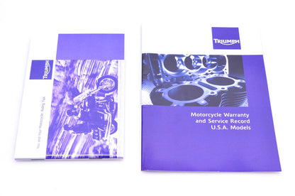 New OEM Triumph 3855157 Tiger 800/XC Owner's Handbook Kit NOS