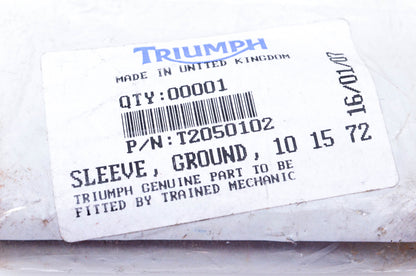 New OEM Triumph T2050102 Ground Sleeve NOS