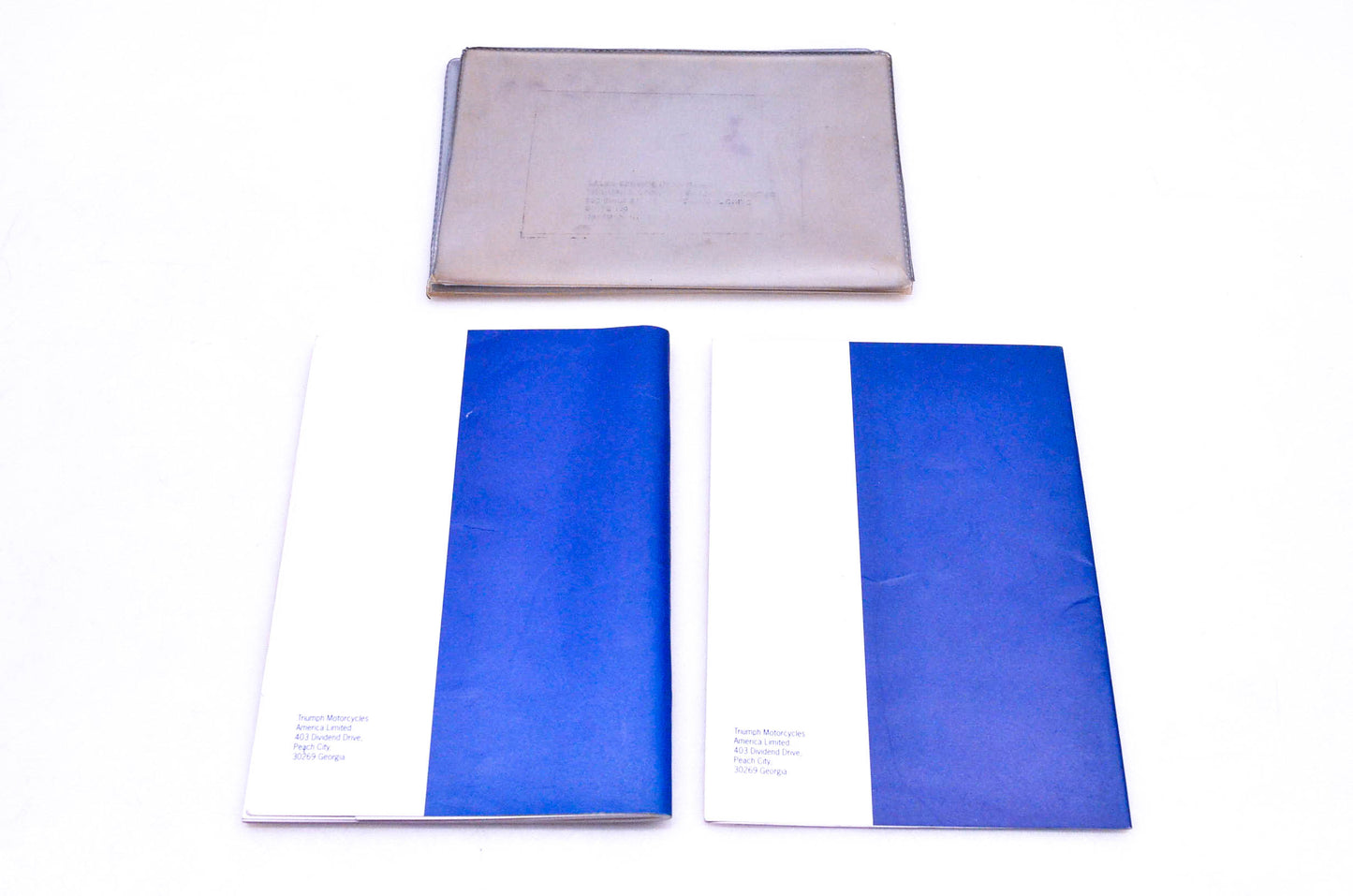 OEM Triumph 3859106 Bonneville Owner's Handbook Kit