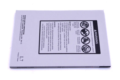 New OEM Suzuki 99011-43G58-03A LT-Z50 L7 Owner's Manual NOS