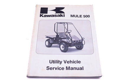 OEM Kawasaki 99924-1146-01 Mule 500 KAF300-A1 UTV Service Manual