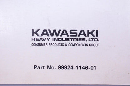 OEM Kawasaki 99924-1146-01 Mule 500 KAF300-A1 UTV Service Manual