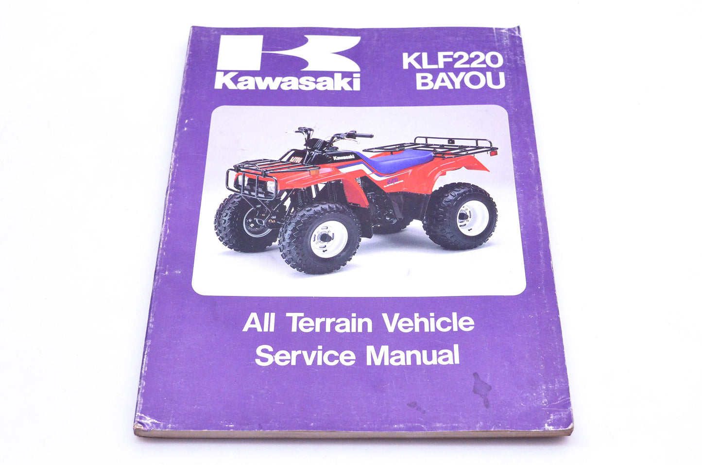 OEM Kawasaki 99924-1096-01 KLF220-A1 Bayou Service Manual