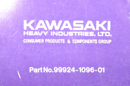 OEM Kawasaki 99924-1096-01 KLF220-A1 Bayou Service Manual