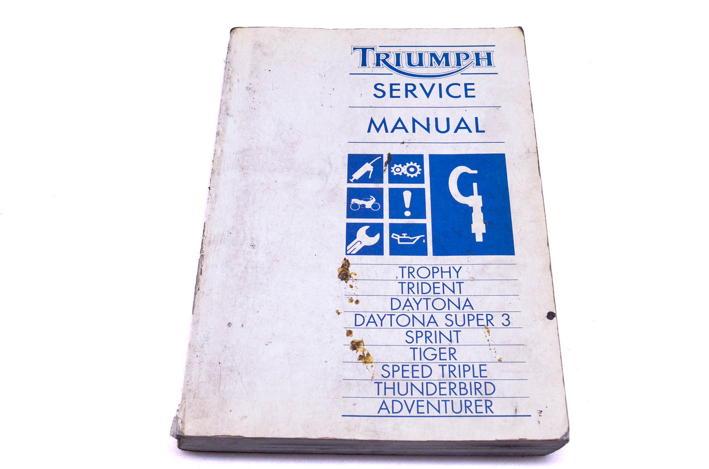 OEM Triumph 3850300 Motorcycle Service Manual