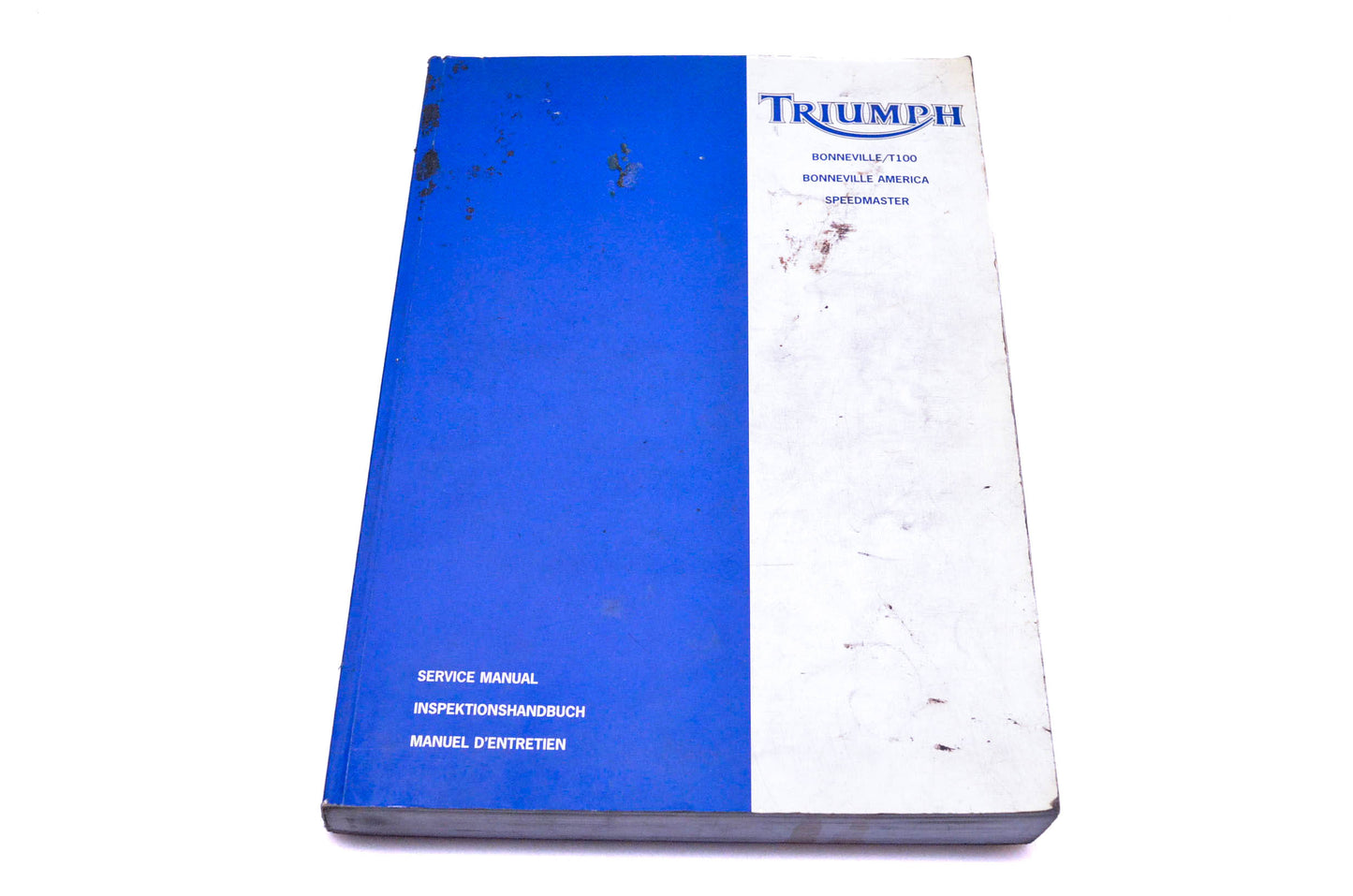 OEM Triumph T3850902 Bonneville Speedmaster Service Manual