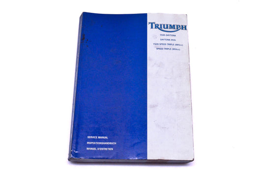 OEM Triumph 3850570 Daytona Speed Triple Service Manual