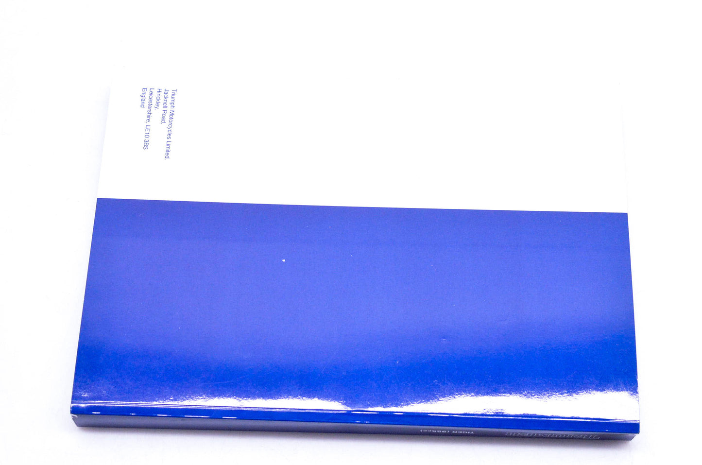 New OEM Triumph 3857017 Tiger 955cc Service Manual NOS