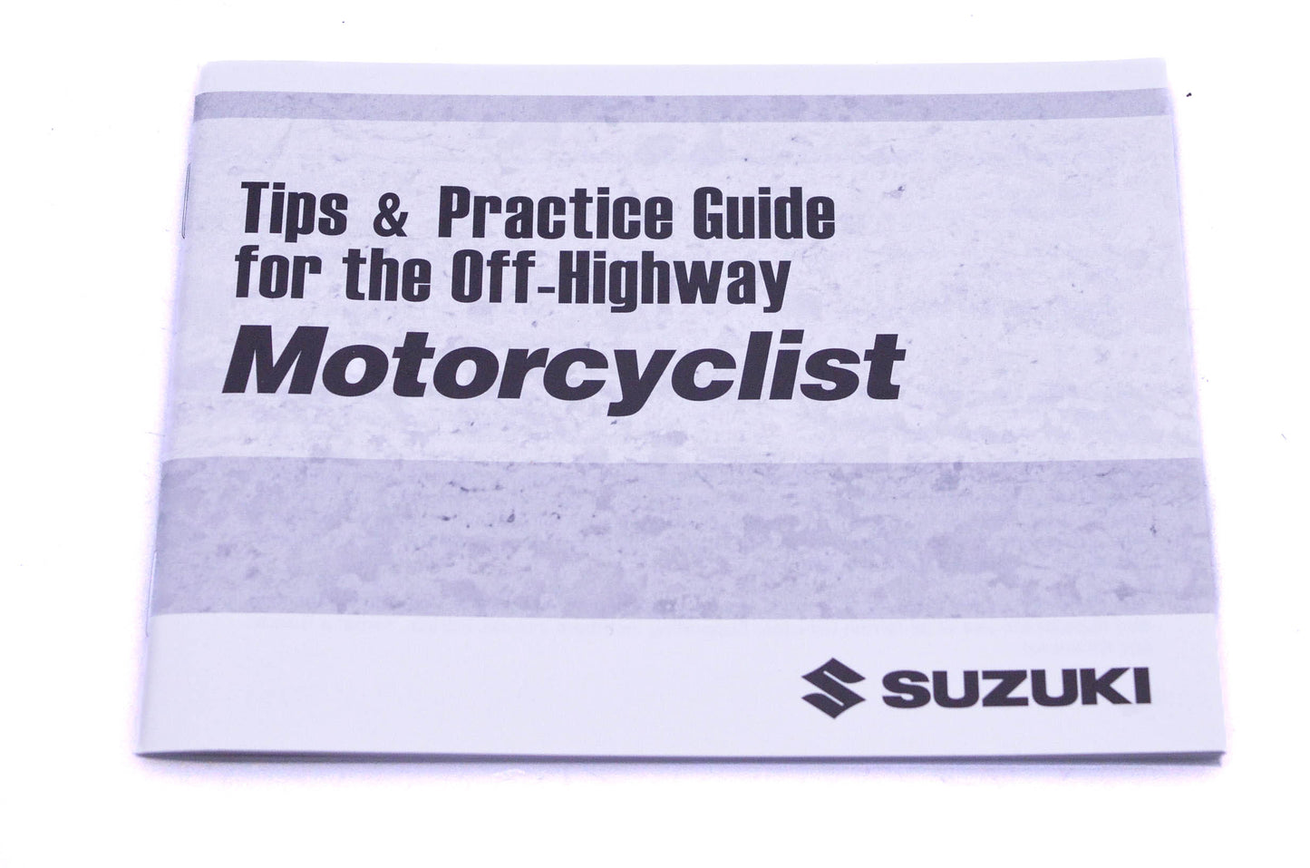New OEM Suzuki 99014-20641-03A Motorcycle Tips & Practice Guide NOS