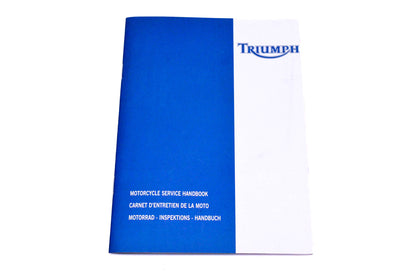 New OEM Triumph 3855002 Motorcycle Service Handbook NOS