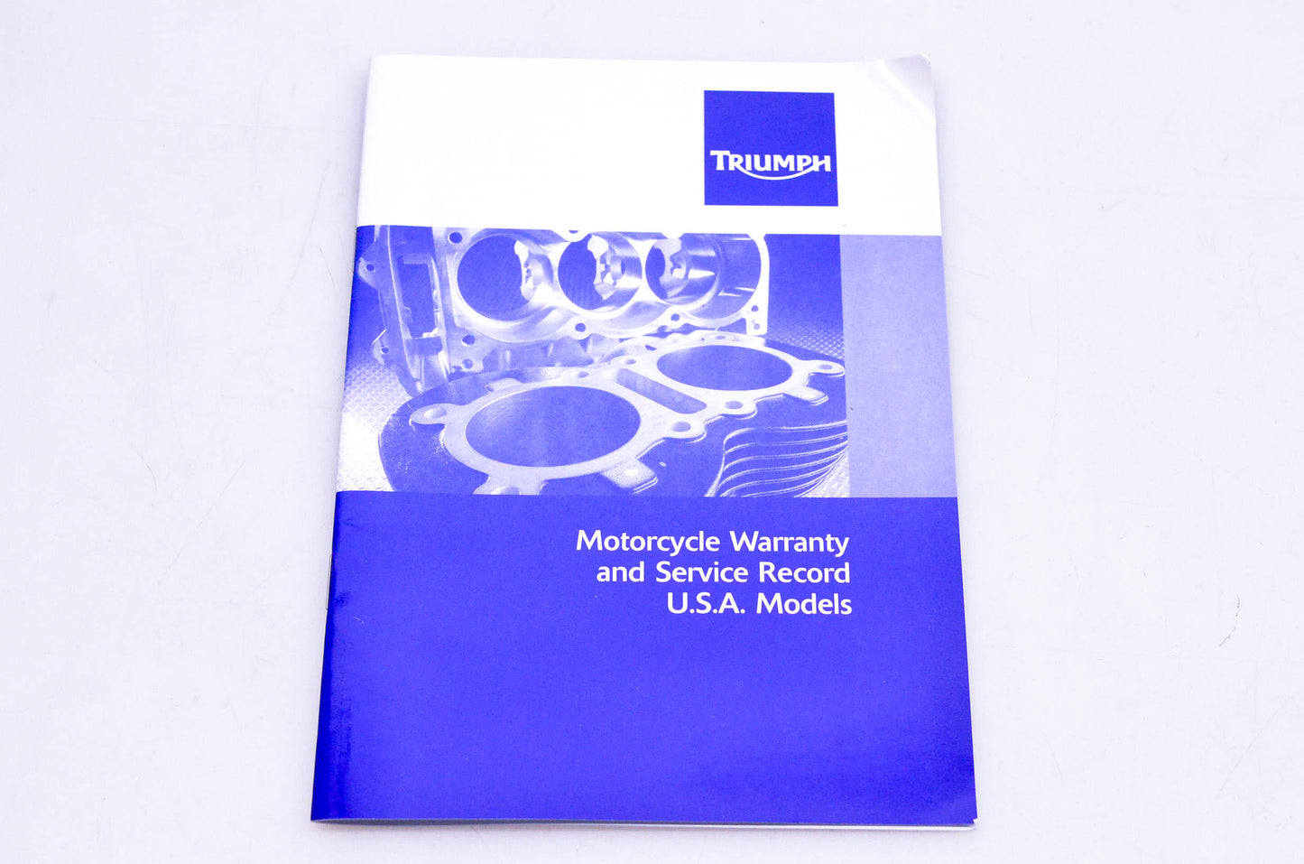 New OEM Triumph 3855007 Motorcycle Warranty & Service Record Manual NOS