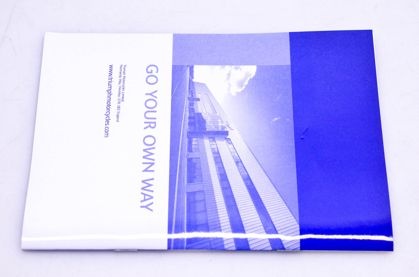 New OEM Triumph 3855007 Motorcycle Warranty & Service Record Manual NOS