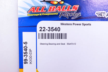 All Balls 22-3540, 99-3540-5, IKX30-03P Steering Bearing And Seal Kit NOS