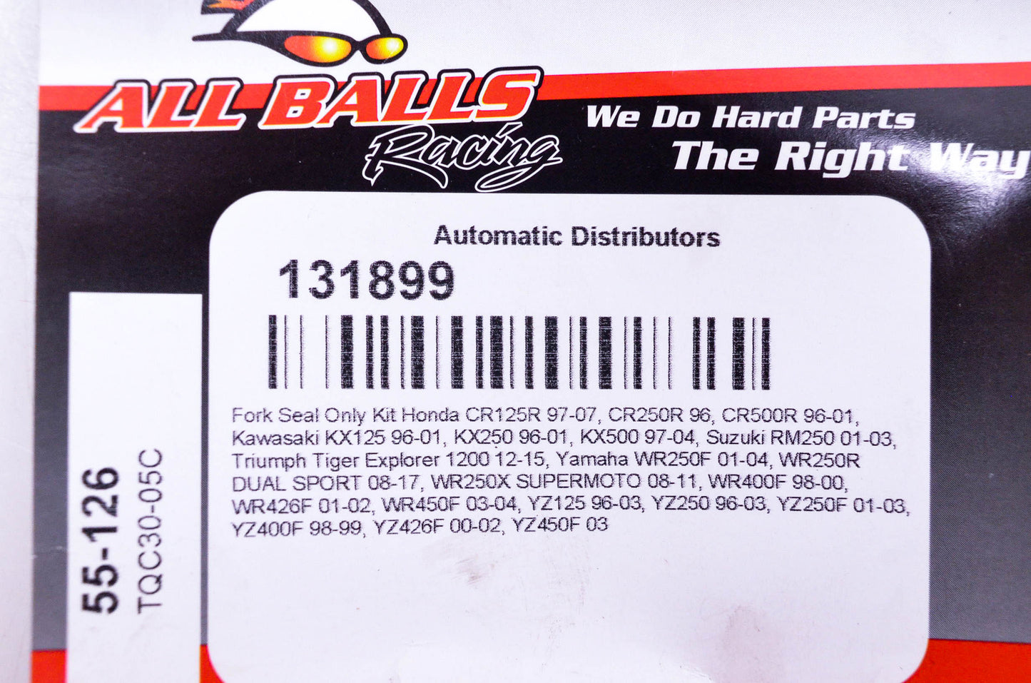 All Balls 131899, 55-126, TQC30-05C Fork Seal Kit NOS