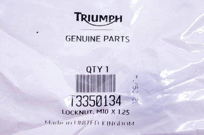 New OEM Triumph T3350134 Locknut NOS