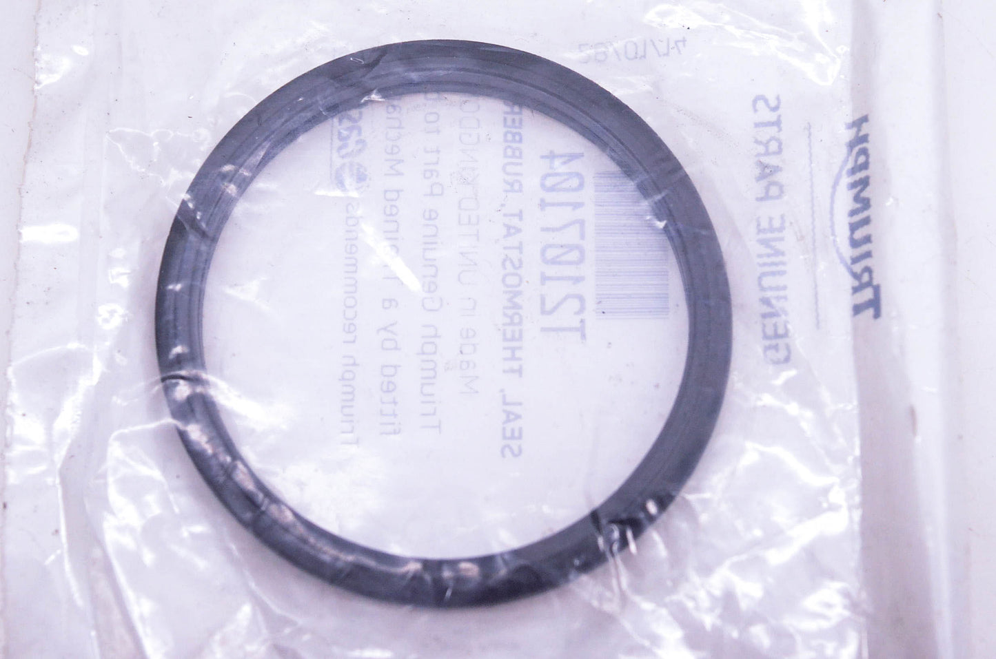 New OEM Triumph T2107104 Thermostat Rubber Seal NOS