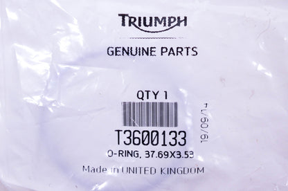 New OEM Triumph T3600133 O Ring 37.69x3.53 NOS