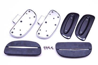 New OEM Triumph A9758160 Chromeline Passenger Footboard Kit NOS