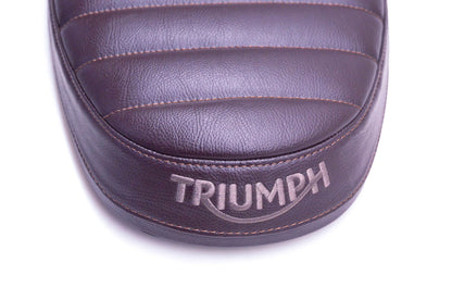 New OEM Triumph 2304634 Brown Bench Seat NOS