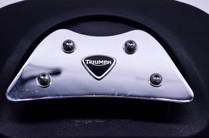 OEM Triumph A9708239 Longhaul Backrest Pad With Emblem