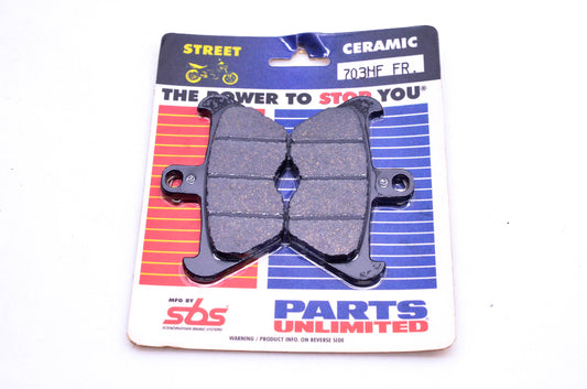 Parts Unlimited 703HF, 1721-0378 SBS, FA246-SK93 Front Brake Pad Kit NOS