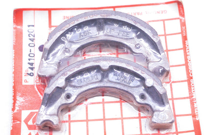 New OEM Suzuki 64410-04201 Brake Shoe Kit NOS