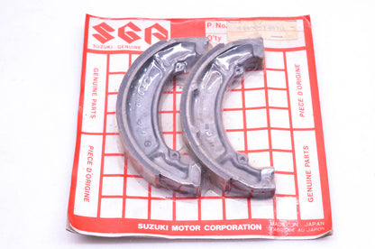 New OEM Suzuki 54400-14810 Brake Shoe Kit NOS