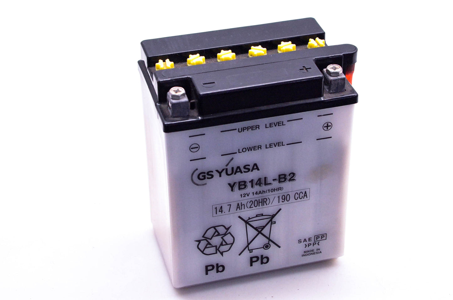Yuasa YB14L-B2 12v 14Ah (10HR) Battery NOS