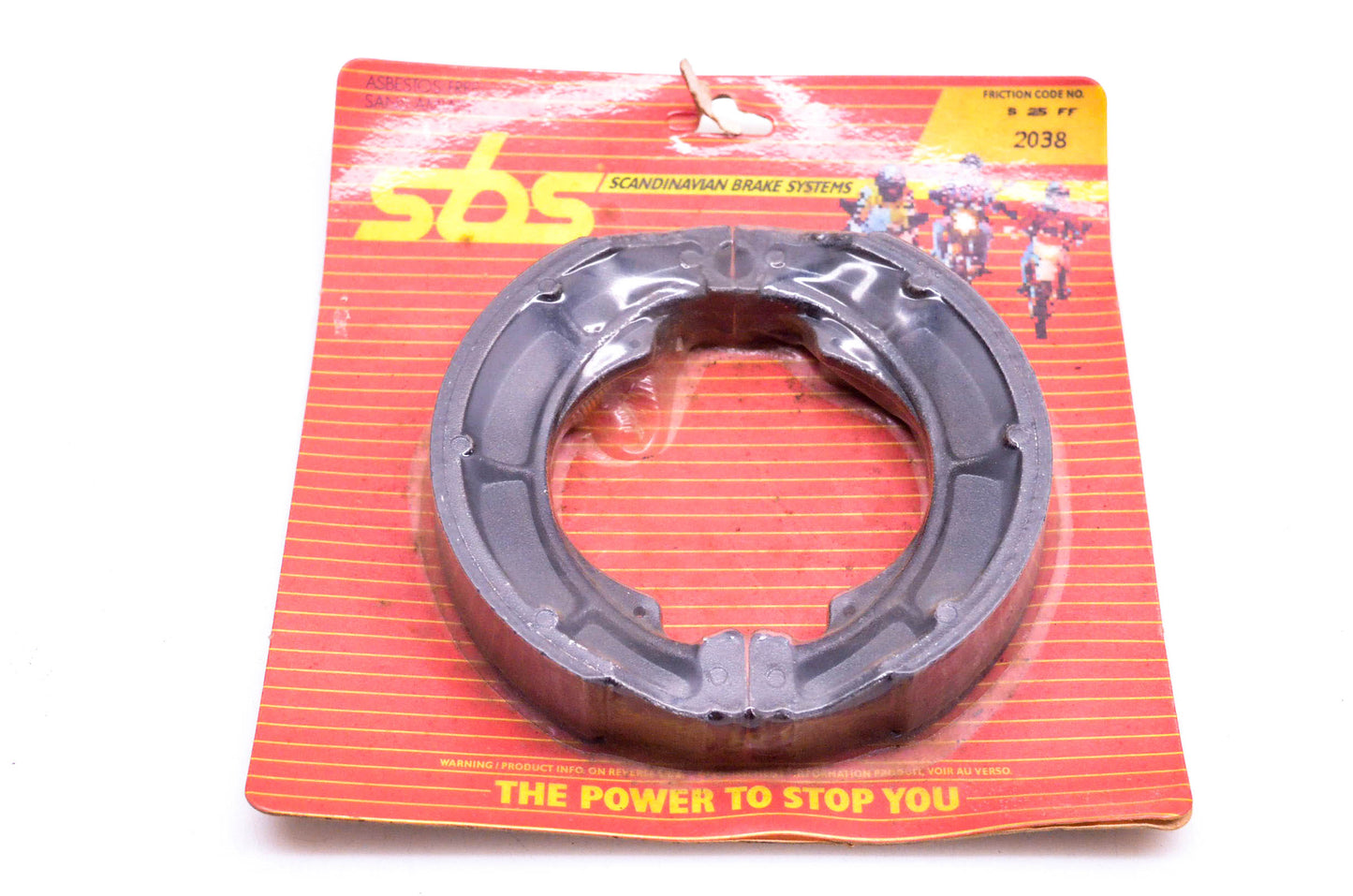 SBS 2038 Brake Shoe Kit NOS