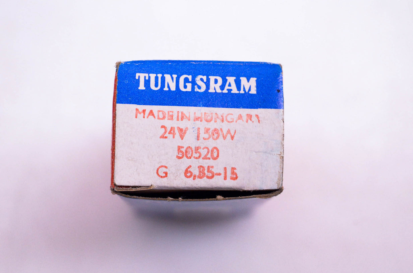 Tungsram 50520, 6.35-15 24v 150w Projector Bulb NOS