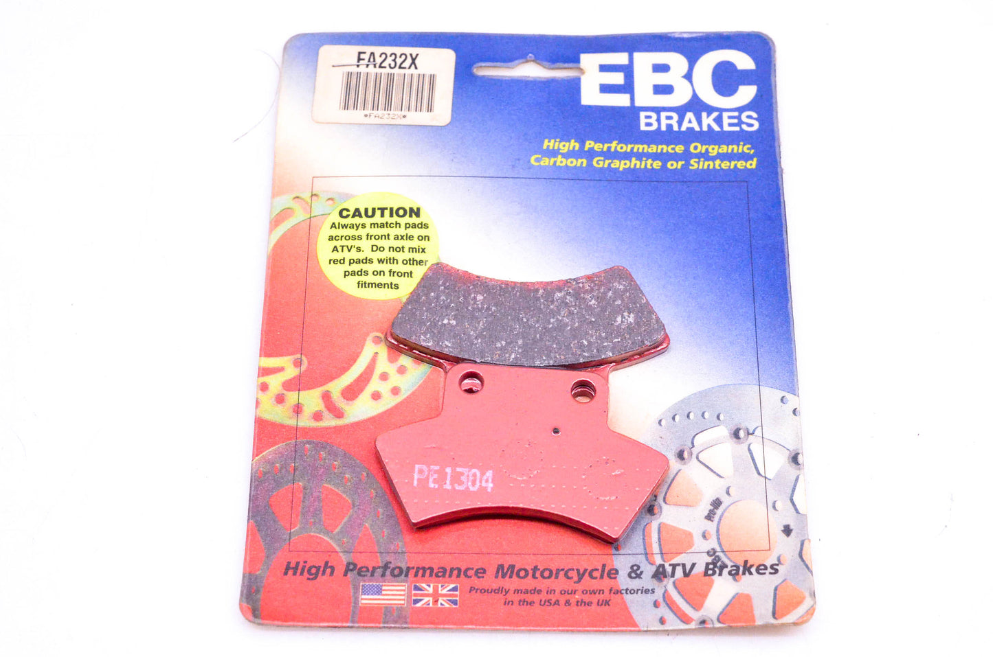 EBC FA232X, PE1304 Brake Pad Kit NOS