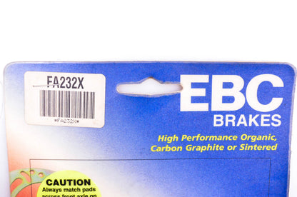 EBC FA232X, PE1304 Brake Pad Kit NOS