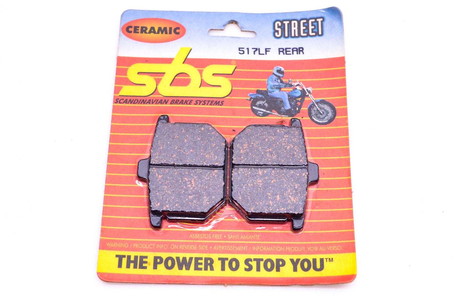 SBS 517LF, FA31-SK93 Rear Brake Pad Kit NOS