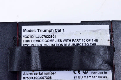 OEM Triumph LJL07022801 Alarm Module w/ Fob