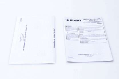 Husky 987000-450, 987000-451 HU80432 Owner's Manual & Parts List NOS