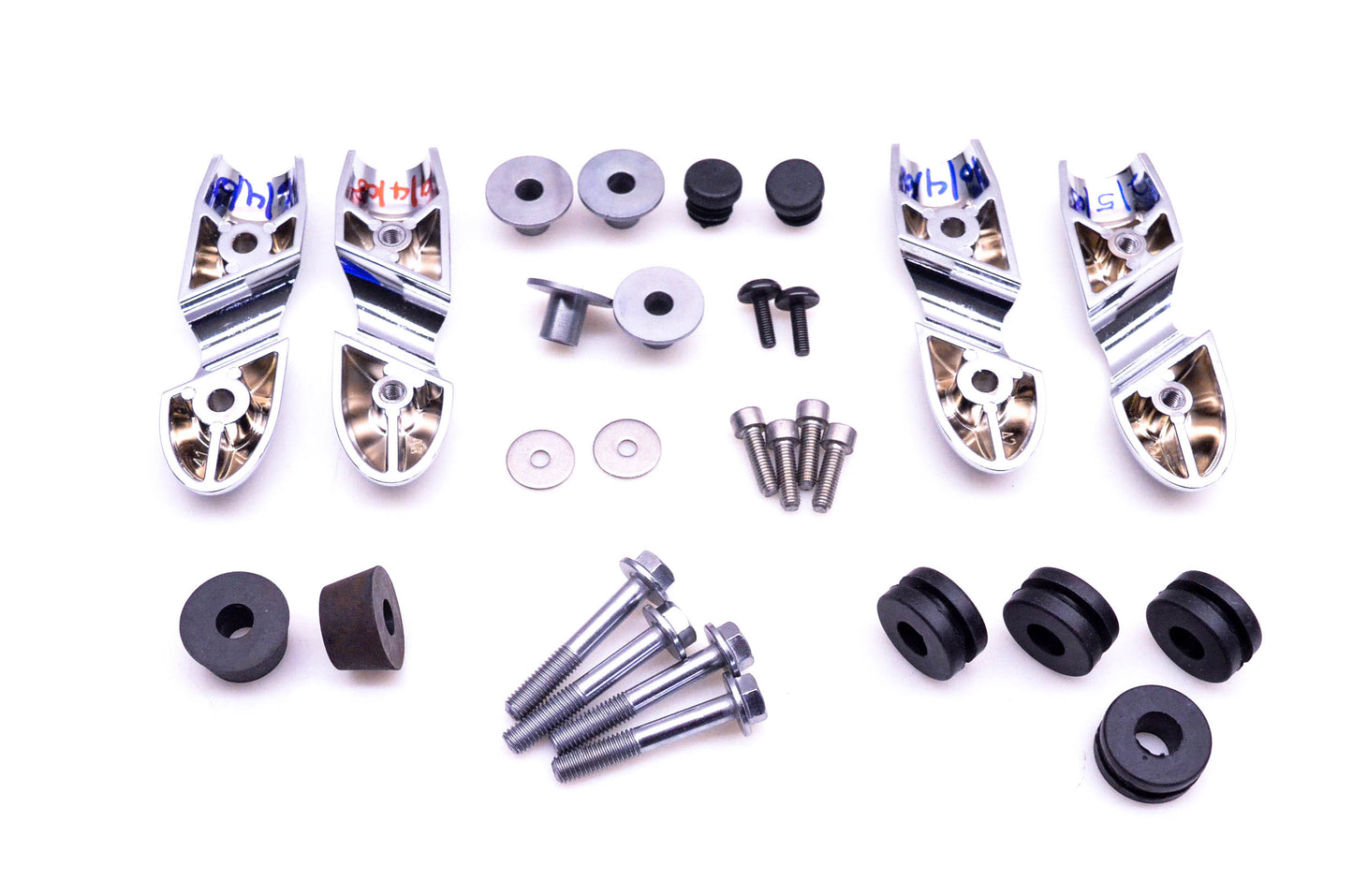 New OEM Triumph A9758115 Pannier Guard Rail Hardware Kit NOS