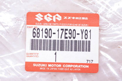 New OEM Suzuki 68190-17E90-Y81 Lefthand Under Cowling Decal Tape Kit NOS