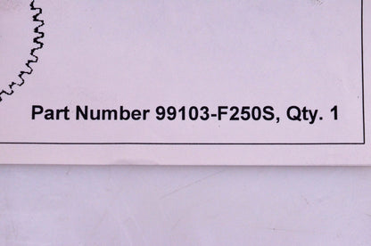 New OEM Suzuki 99103-F250S LT-250F Decal NOS