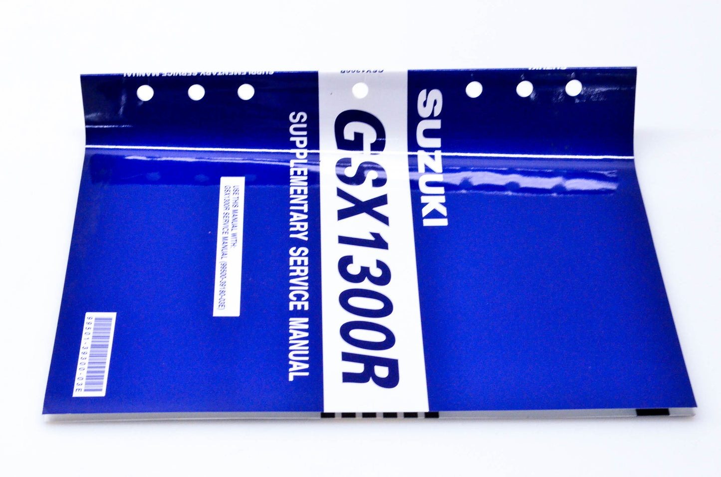 New OEM Suzuki 99501-39300-03E GSX 1300R Supplementary Service Manual NOS